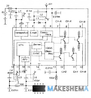 Микросхема LM1872