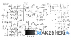 Схема усилителя автомагнитолы