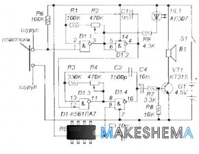 Устройства на микросхеме К561ЛА7