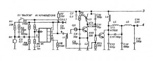 Схема АМ-СВ Радиостанции
