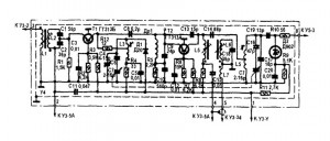 Схема приемника - Спидола-207