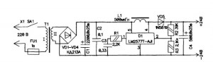 Импульсные блоки питания на микросхеме LM2577