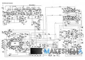 Схема магнитолы Sony CFS-W 430L