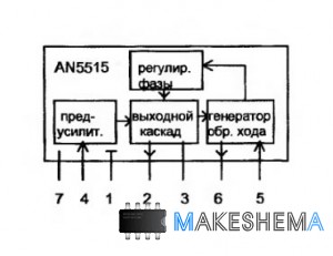 Микросхема AN5515