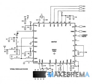 Микросхема МАХ7030 Низковольтный трансивер