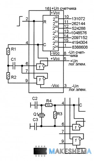 Микросхема CD4521