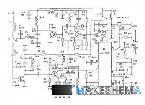 Схема малогабаритной радиостанции 27 Мгц
