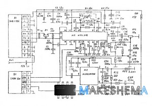 Схема автомобильного радиоприемника 64-73 МГц
