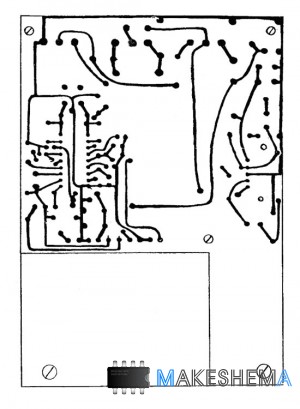 Схема автомобильного радиоприемника 64-73 МГц