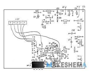 Схема автомобильного радиоприемника 64-73 МГц