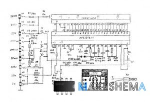Схема цифрового мультиметра