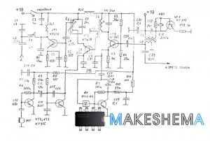 Схема передатчика для рации 27 Мгц