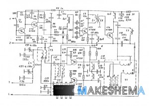 Схема автомобильной радиостанции 27 МГц