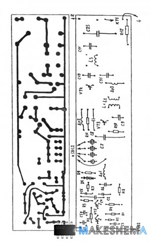 Схема автомобильной радиостанции 27 МГц