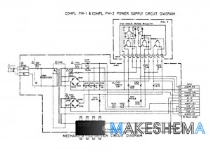 Схема видеомагнитафона Sanyo VHR-5100EE