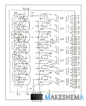 Схема радиолюбительского частотомера