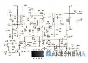 Схема простой радиостанции на 27 мгц