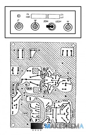 Схема простого автомобильного радиоприемника