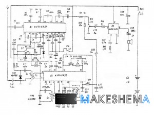 Схема простого карманного приемника